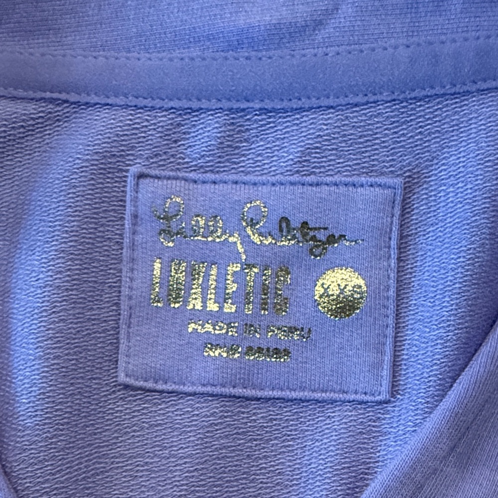 Lily Pulitzer Luxletic Lavender Athletic Shirt